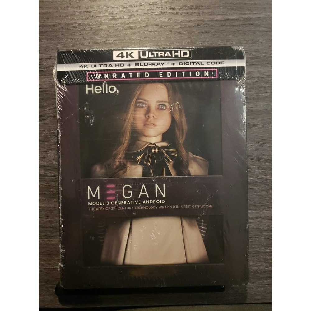 Megan Unrated Edition (4K Steelbook) NEW SEALED